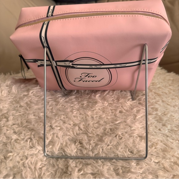 COPY - New Large, Pink, Too Faced Makeup Cosmetics Bag 💄 - Picture 9 of 12